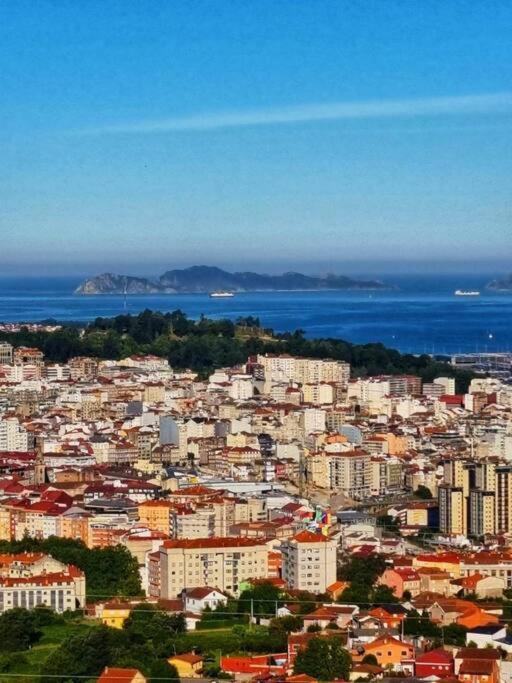 Piso Con Preciosas Vistas De Vigo Exterior foto